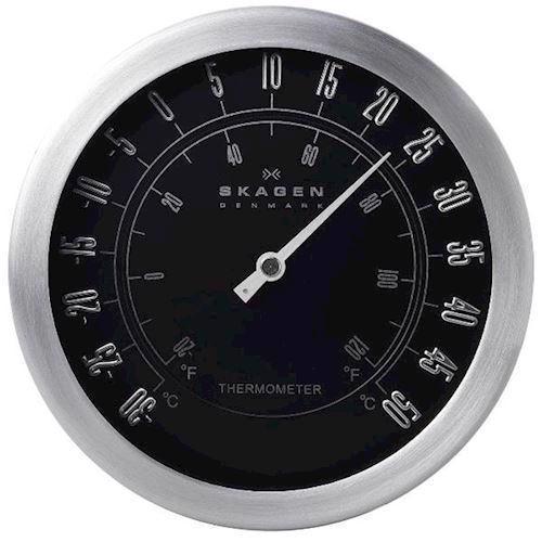 Image of mat aluminium Termometer ur fra Skagen